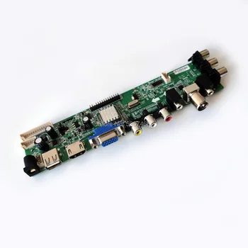 Fit LP156WH2-TLR1/TLR2/TLRA/TLRB 40 pin LVDS nadgradnji zaslon AV VGA USB DVB 1366*768 3663 TV digitalni LCD pogona sveta DIY Kit