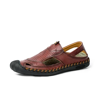 Herren sandale, ki modne čevlje udobje, mens 2020 zapatillas človek sandalsslippers zomer poletje schoenen superge sandale ete za moške