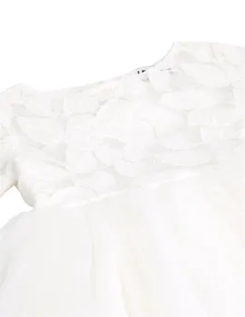 TiaoBug Beli Cvet Dekle Obleko Princese Pageant Poročno Zabavo Obleko Za Rojstni Dan Prvega Svetega Obhajila Žogo Obleke Čipke Cvet Dekle Obleko