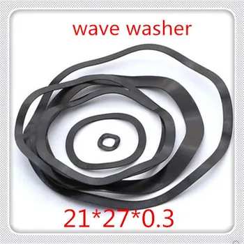 100 kozarcev/veliko Visoke Kakovosti 21 mm black Pomladni val čistilno OD=27 mm Debeline 0,4 mm
