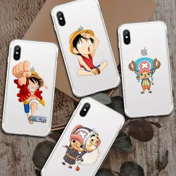 En Kos Luffy Anime pirat fant Telefon Primeru Pregleden za iPhone 6 7 8 11 12 s mini pro X XS XR MAX Plus