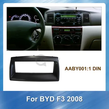 1DIN avtoradio Fascijo GPS Navigacija Fascijo Plošča za BYD F3 2008 Avtomobilski Stereo sistem Autoradio Auto Uspela DVD Okvir