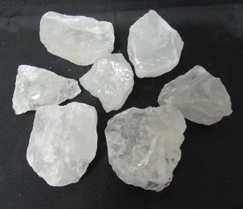 Grobo Jasno, Kremen Kamni 1/2 lb Veliko Kristali