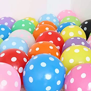 Novo 100Pc Latex Pika Balonov, Multi-Color Latex Baloni Barvne Balone za Otroke Velikonočni Pustno zabavo Dekoracijo