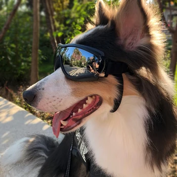 Pes sončna Očala Moda Kul Zložljive Kuža Očala Nepremočljiva, Windproof Zaščito UV zaščitna Očala, Očala Foto Rekviziti Hišne Potrebščine