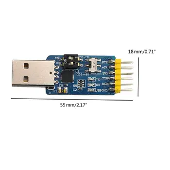 CP2102 6 v 1 Multi-funkcionalne Serijska Modul Adapter CP2102 USB na TTL 485 232 Y1AE