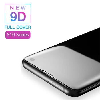 9D Ukrivljen Celoten Zaslon Zaščitna Stekla Na Za Samsung Galaxy S10 S10 Plus Film Za Samsung Galaxy S10e Lite, Kaljeno Steklo