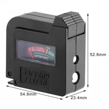 Digitalni Tester za Baterije Natančno Baterije Volt Checker AA AAA CD 9V Gumb Celic Baterije Naprave za Merjenje