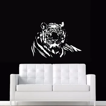 Tiger Stenske Nalepke Tigre Nalepko Unicornio Plakati Vinyl Wall Art Decals Dekor Zidana Divje Živali Nalepke Tiger Avto Nalepke