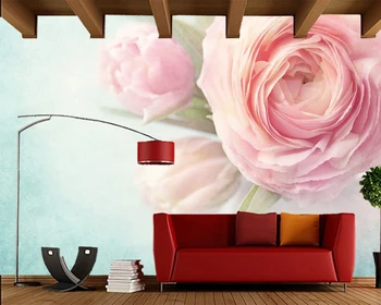 Roza cvet vrtnice romantično 3d ozadje de papel parede,dnevni prostor kavč, TV steno spalnica steno papirjev doma dekor restavracija zidana