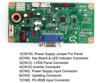 Za B173HW01 N173HGE-L11 M. RT2270 LCD/LED-Gonilnik Krmilnika Odbor(VGA) LVDS Monitor Ponovno uporabo Laptop 1920x1080