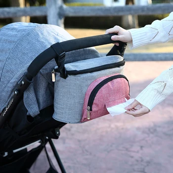 Novo Leto 2020 Baby Voziček Vrečko Multi Funkcijski Voziček Organizator Vrečko Baby Essentials Vrečko Za Shranjevanje Voziček Pribor Mamica Vrečko