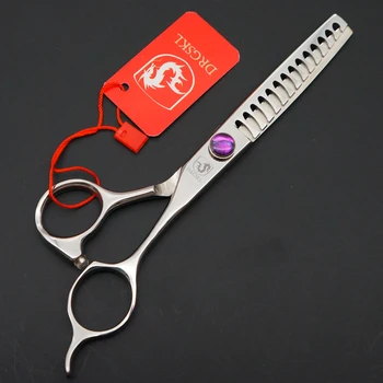 DRGSKL veliko redčenje las škarje visoke kakovosti, 6 inch 14 zob profesionalne škarje za redčenje frizerski redčenje škarje