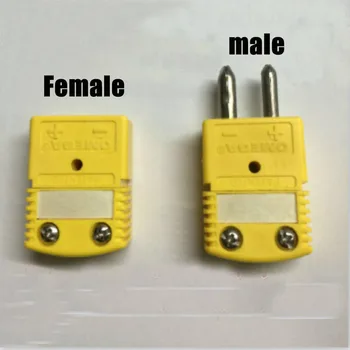 Brezplačna dostava original 50PC Ženska k tip termočlen Priključite vtič senzor OSTW-K-F