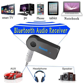 Brezžični USB, Aux Nexia Bluetooth Oddajnik Za Zvok, ki Prejemajo Avtomobilski prostoročni Klici Aux Obrnite 3.5 Zvočniki
