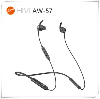 HiVi AW-57 Bluetooth 4.2 IPX5 Vodotesne Slušalke Aktivni šumov, Slušalke Športne igre na Srečo V Uho Hifi Glasbeni Slušalke