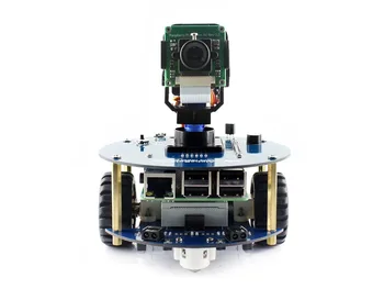 AlphaBot2 robot stavba kit za Raspberry Pi 3 Model B+,RPi Fotoaparat (B)+Micro SD Kartico+15 Acc