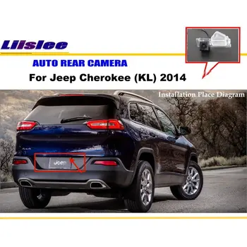 Liislee RearView Fotoaparat / Backup Parkiranje Kamera Za Jeep Cherokee (KL) / HD CCD Night Vision / Tablice Svetlobe OEM