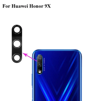 Original Novo Za Huawei Honor 9X 9 X Nazaj Kamera Zadaj Steklo Objektiv test dobro 6.59
