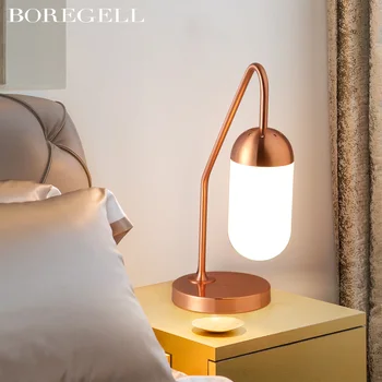 žarnice dekoracija spalnica vodja posteljo branje lučka pogodbeno modno osebnost vzdušje Nordijska namizna svetilka
