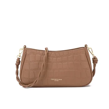 Moda aligator vzorec preprosta gospa Ramenski Messenger Bag luksuzni oblikovalec torbici torbe za ženske do leta 2020 torbice in torbe