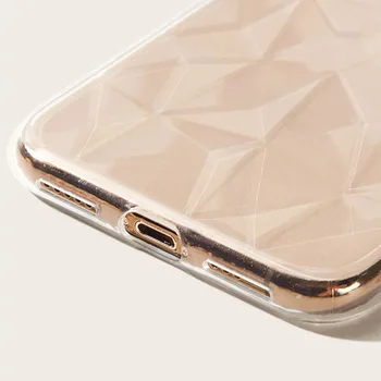 Spot Epoksi Diamant, Natisnjeni Telefon Apple Zaščitna torbica za iPhone 6/7/8 / XS Diamond Vzorec Soft Shell