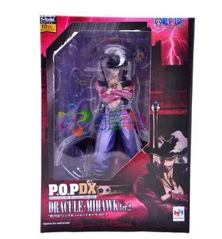 Brezplačna Dostava za En Kos Akcijska Figura, PVC Igrač za Otroke, Mihawk POPDX 26 cm, v darilni embalaži