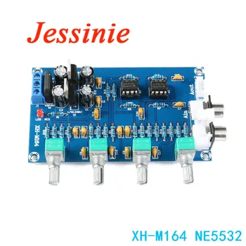 NE5532 IS-M164 AUDIO, Pre-amp Ton Odbor HIFI 4 Kanali Preamp Ojačevalnik Tuning Modul HIFI Navdušenec Elektronskega DIY PCB