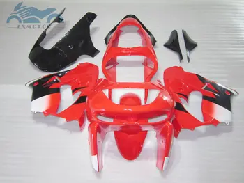Po meri oklep kompleti za Kawasaki Ninja fairings kit ZX9R 1998 1999 ZX9R 98 99 ABS plastika rdeča črna cestne dirke bodyworks