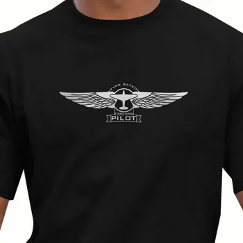 2020 Vroče Prodaje Bombaž Aeroclassic Pilotov PPL Letenja Pilotov Krila T-Shirt ( PPL3T)Poletje Slog Tee Majica