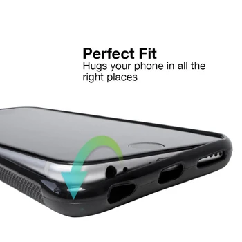 LvheCn Silikonske Gume Telefon Primeru Kritje za iPhone 6 6S 7 8 Plus X XS XR 11 12 Mini Pro Max Črne in bele miši