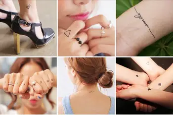 Začasne tetovaže, velika črna sova roko ponaredek prenos tattoo nalepke vroče Koreja tetovaže ženske spray nepremočljiva modelov