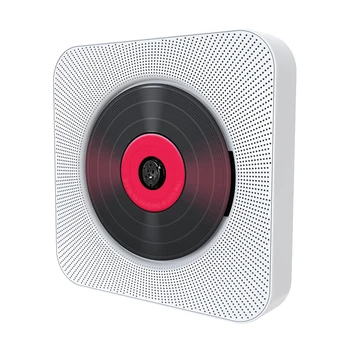 Prenosni CD Predvajalnik Glasbe Predvajalnik, Stereo Zvočnik Wall-mounted Doma Bluetooth Audio (zvok Bluetooth Boombox FM Radio, USB, MP3, AUX Vhod Izhod