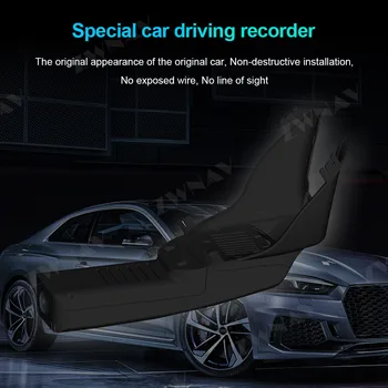 Avto namenske vožnja avtomobila snemalnik DVR kamera spredaj HD night vision diktafon za Volvo XC60-2017 1080P