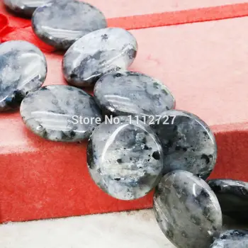 Dodatek Obrti Labradorite ShimmerStone Krog DIY Kroglice Reflektivni Naravni Kamni Kroglice Darila Nakit Kar 20 mm, 15inch Ženske