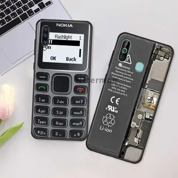 Baterijo fotoaparata Kalkulator Primerih za Samsung Galaxy A51 A71 5G UW A91 A21s M51 A11 A31 A41 Kvantni Black TPU Telefon Kritje