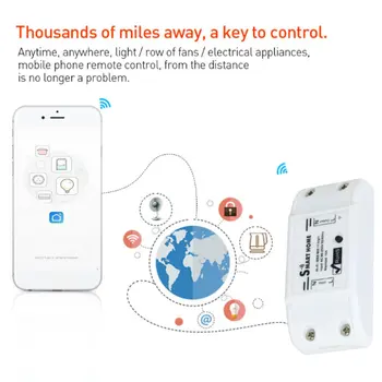 WiFi Smart Wireless Plug EU in ZDA UK Adapter, Daljinski Glasovni Nadzor Power Energy Monitor Vtičnico Timer Stojalo za Alexa googlova Domača stran