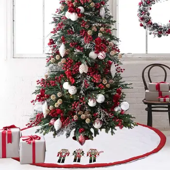 2020 Nov Oreh Vojak 122 cm Božično Drevo Krilo Debelo Mehko Drevo Mat Božično zabavo Dekoracijo