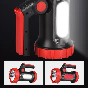 Polnilna 250 Lumen Litij-Ionska LED Žarometi, Ultra Svetla Svetilka z USB Power Polnilec 6 Stopenj Svetlost Nastavljiva