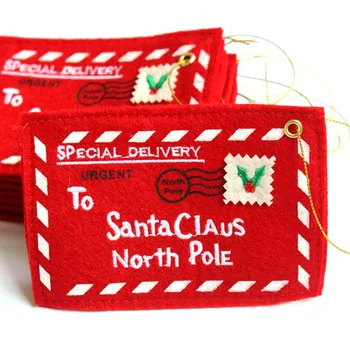 10pcs Božično dekoracijo Za Dom Sredstev Božični Kartice Candy Bag Okraski enfeites de natalne