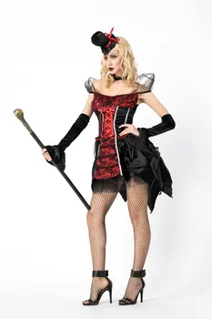 Odrasle Ženske Transylvanian Temptress Strašno Seksi Vampir Halloween Kostum halloween obleko