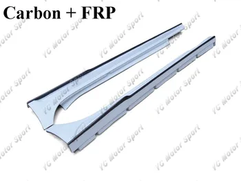 Ogljikovih Vlaken & FRP ASP Slog Bodykits 5pcs Primerni Za-Ghibli Telo Kompleti Spredaj Ustnice Strani Krilo Zadnji Difuzor Spojler Krilo