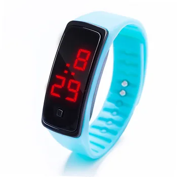 Shsby Čisto nov LED silicone watch Moda Otroci športni gledanje Preprosta, barvito zapestnico watch Pari Digitalne ure darilo