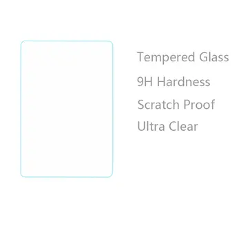 Nič Dokaz 9H Kaljeno Steklo Film Ultra Clear Screen Protector za iRU A701Q In iRU B710B 7-Palčni Tablični RAČUNALNIK
