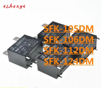 SFK-105DM 5VDC SFK-106DM 6VDC SFK-112DM 12VDC SFK-124DM 24VDC 4PINS 20A Moč Rele