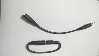 2PCS 3.5 mm Moški na Ženski Audio Stereo Slušalke Razširitev 26AWG 20 CM Kabel Nova