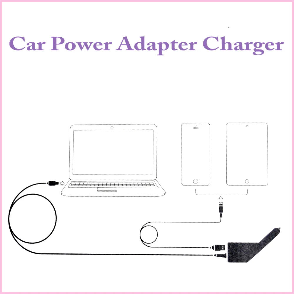 Laptop Avto DC Adapter za Polnilnik za Napajanje + USB Vrata za Acer Aspire One Aspire One Za 8,9