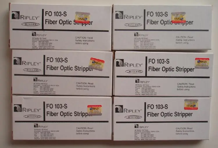 Original uvoženih Miller Fiber Optic, striper (desorber) FO 103-S ena vrata vlaken loose tube stripping klešče FO103S