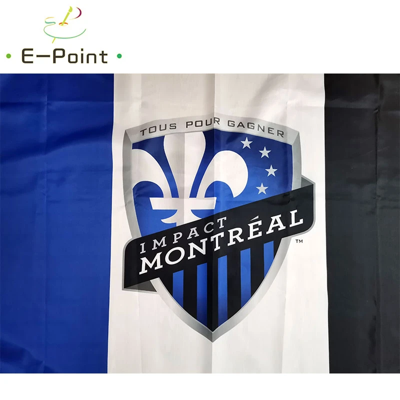 Montreal Vpliv FC Zastavo 3x5ft (90x150cm) Velikost Vseh Velikosti, Božične Okraske za Dom Zastava Banner Darila