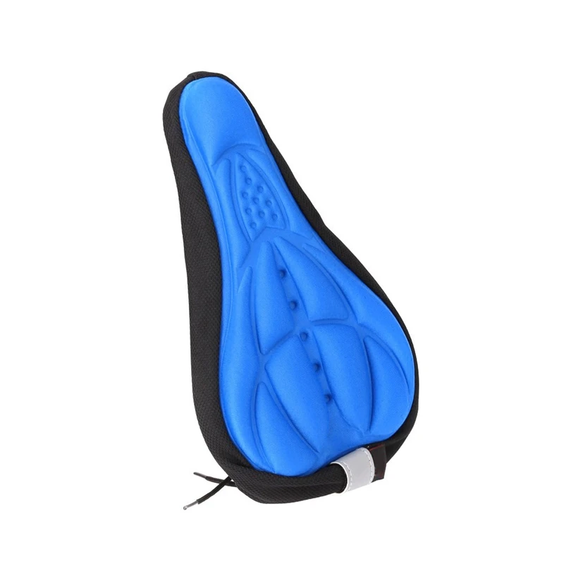 Kolesarjenje Kritje Sedlo za MTB Kolesa Kolo Sedeža Kritje Kolo Sedlo Kritje Udobno blazino 3D Respirable Mehko Blazino Modra